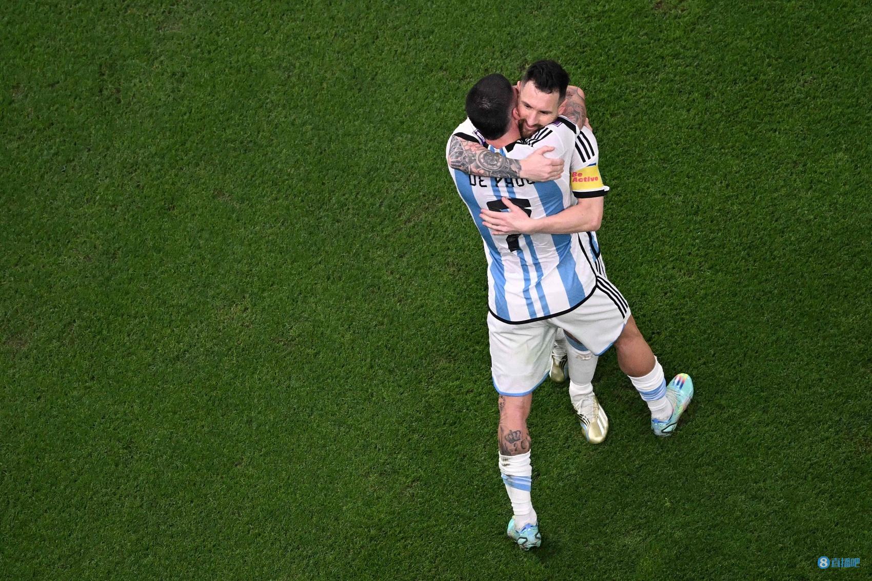 阿根廷第6次打进世界杯决赛，追平巴西&意大利，仅次于德国